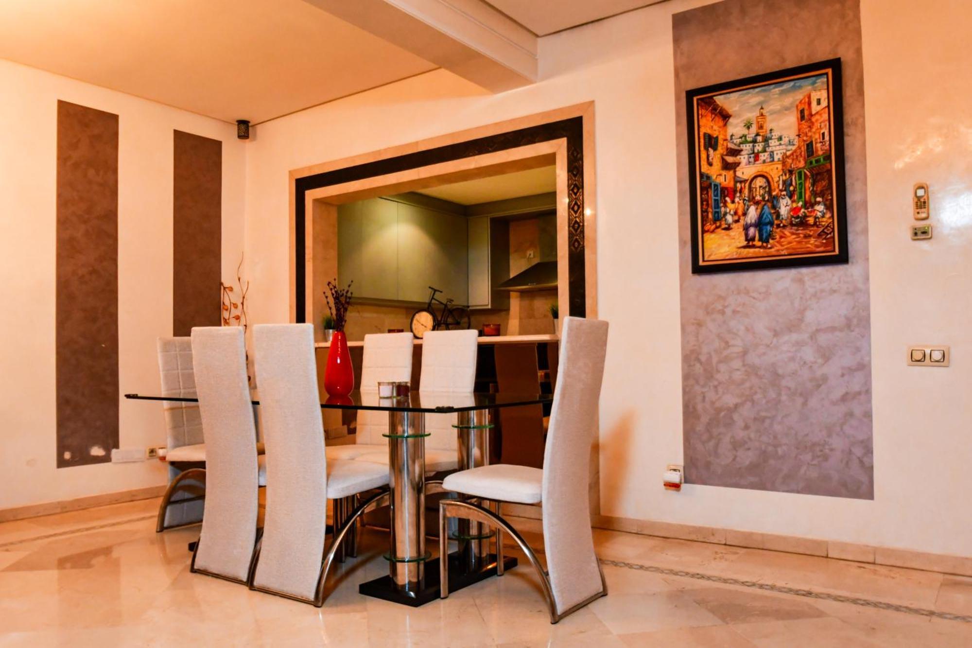 Appartement Haut Standing Gueliz Plaza مراكش المظهر الخارجي الصورة
