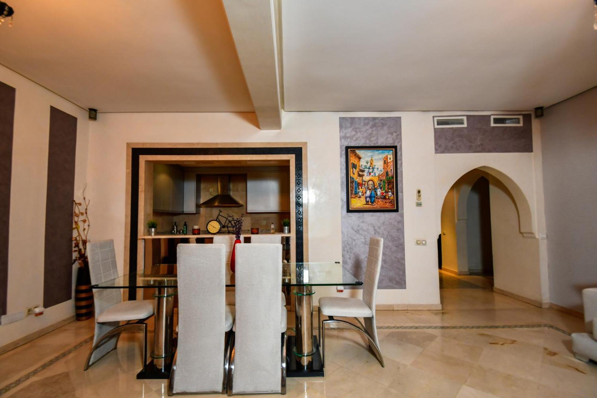 Appartement Haut Standing Gueliz Plaza مراكش المظهر الخارجي الصورة