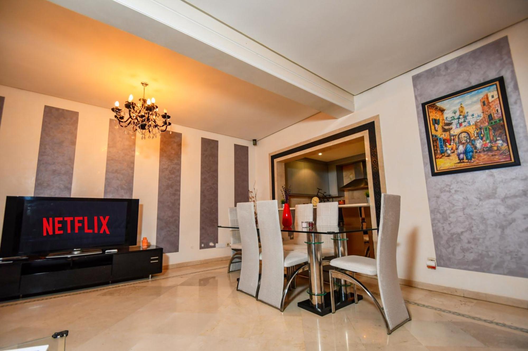 Appartement Haut Standing Gueliz Plaza مراكش المظهر الخارجي الصورة