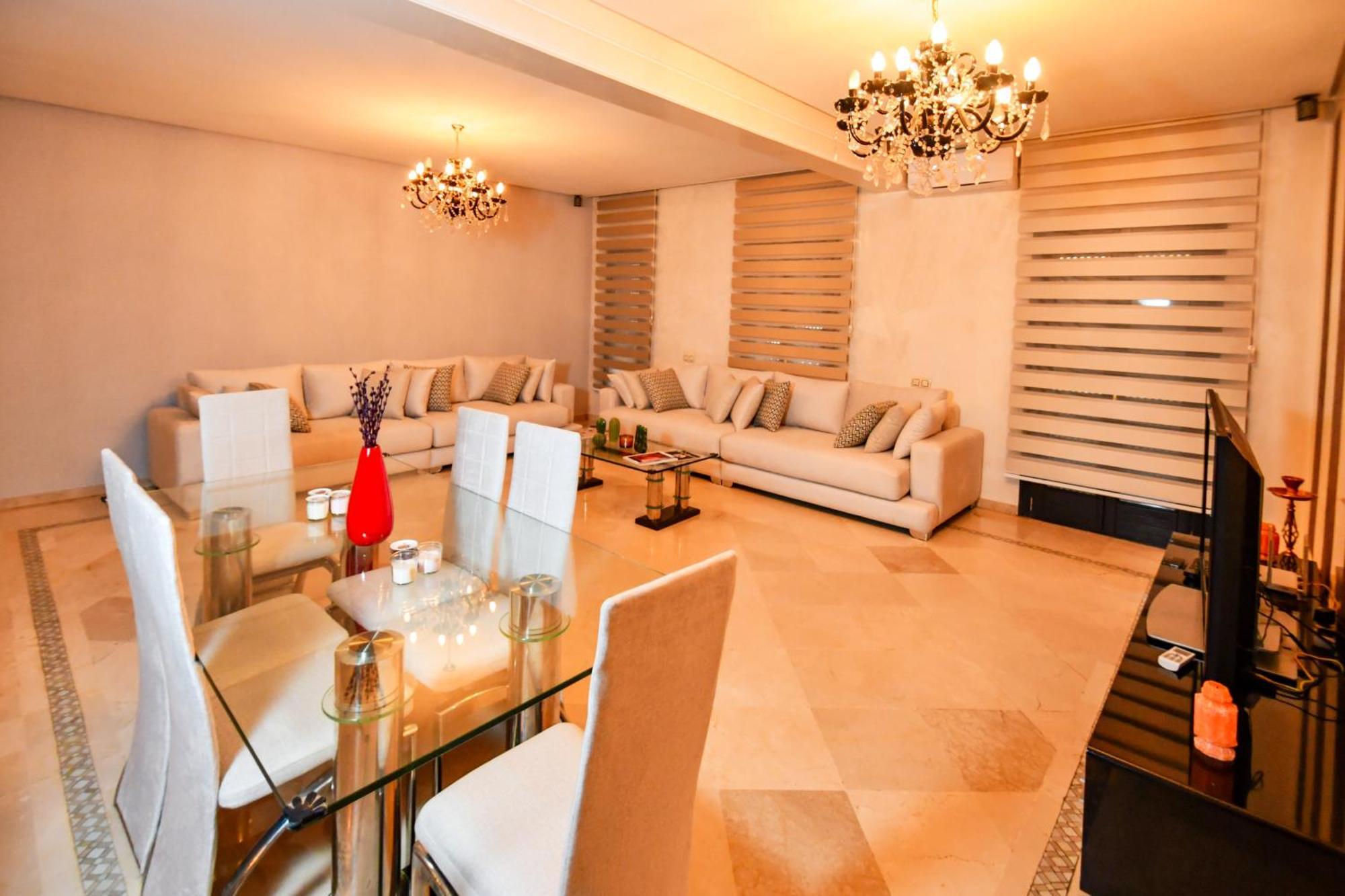 Appartement Haut Standing Gueliz Plaza مراكش المظهر الخارجي الصورة